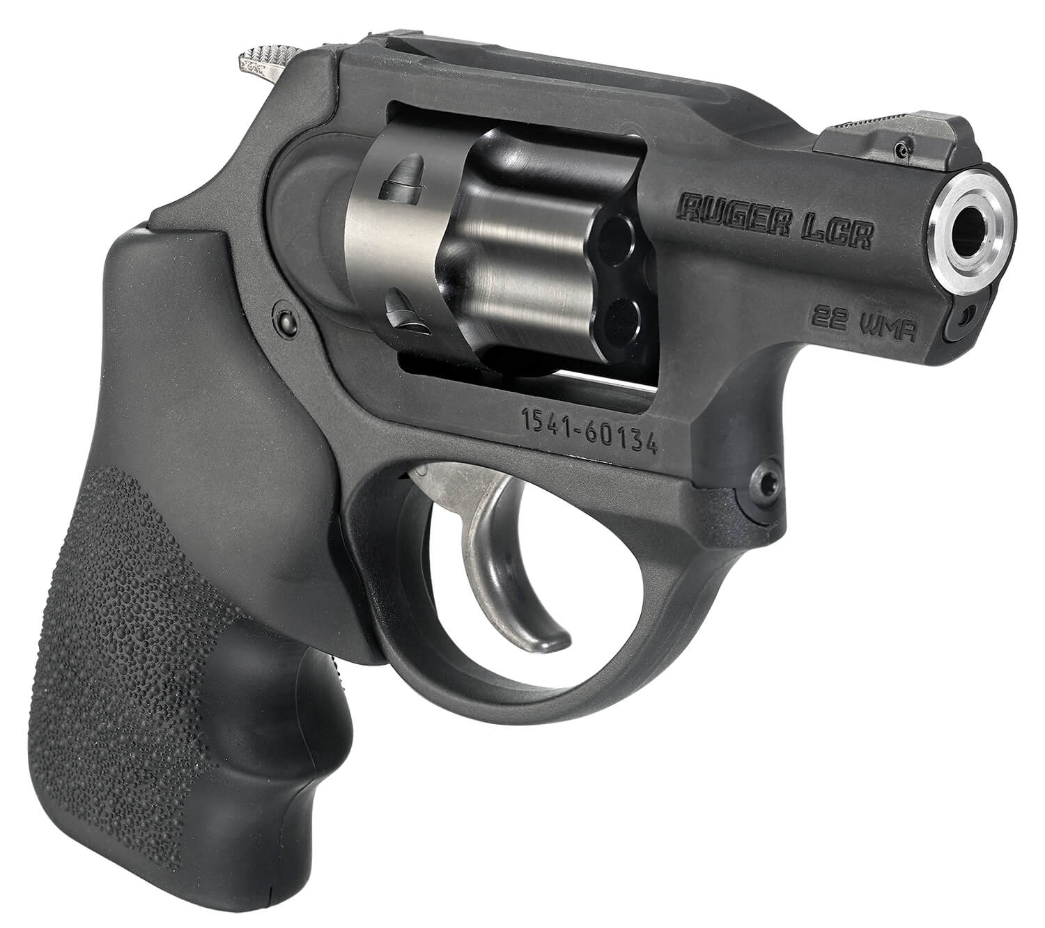 Ruger 5439 LCRx 22 WMR 1.88" Matte Black Barrel 6 Shot PVD Finished Cylinder Matte Black 7000-Series Aluminum Frame Hogue Tamer Monogrip - Image 3