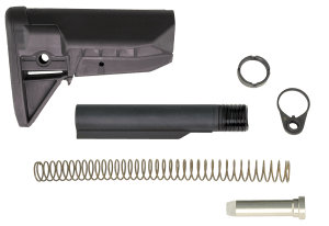 BCM GFSKMOD0SPMD BCMGunfighter Mod 0 Kit Black Synthetic with SOPMOD Widebody Cheekweld for AR-Platform