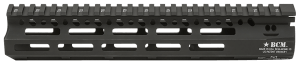 BCM MCMR10556BLK BCMGunfighter MCMR 10" M-LOK  Free-Floating Style Made of Aluminum with Black Anodized Finish for AR-Platform