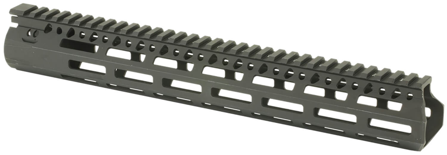 BCM MCMR13556BLK BCMGunfighter MCMR 13" M-LOK Free-Floating Style Made of Aluminum with Black Anodized Finish for AR-Platform - Image 2