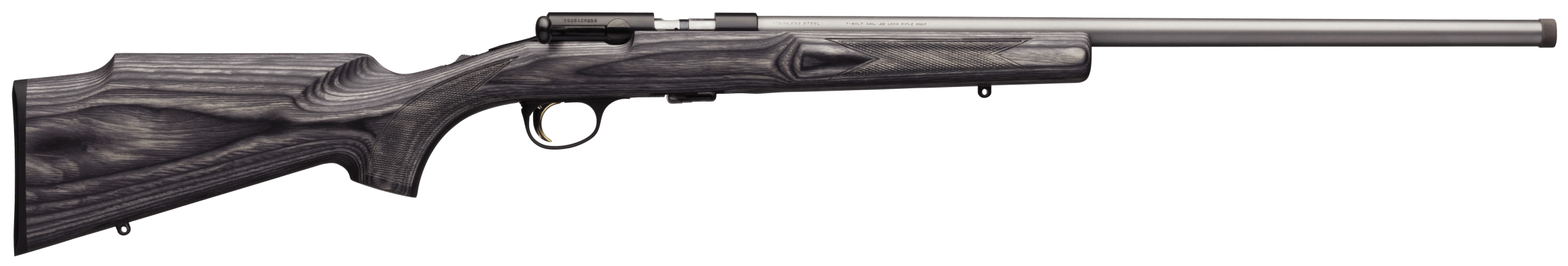 Browning 025236202 T-Bolt Target/Varmint SR 22 LR 10+1 22" Threaded Varmint Barrel Polished Blued Steel Receiver Satin Gray Laminate Stock Pachmayr Decelerator Recoil Pad Optics Ready