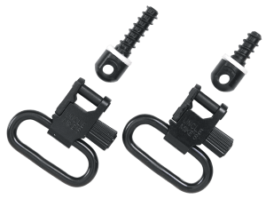 Uncle Mike's 13113 Super Swivel Quick Detach 115 RGS Tri-Lock Blued 1.25" Loop for Rifles w/Wood Forend
