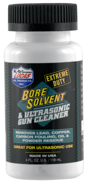 Lucas Oil 10907 Extreme Duty Bore Solvent Against Rust and Corrosion 4 oz Jar