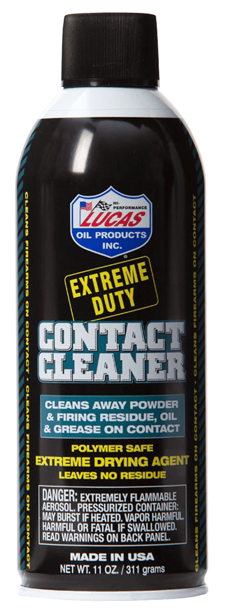 Lucas Oil 10905 Extreme Duty Contact Cleaner Against Grease Dust Oil 11 oz Aerosol