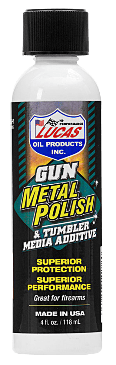Lucas Oil 10878 Gun Metal Polish Against Rust and Corrosion 4 oz Bottle