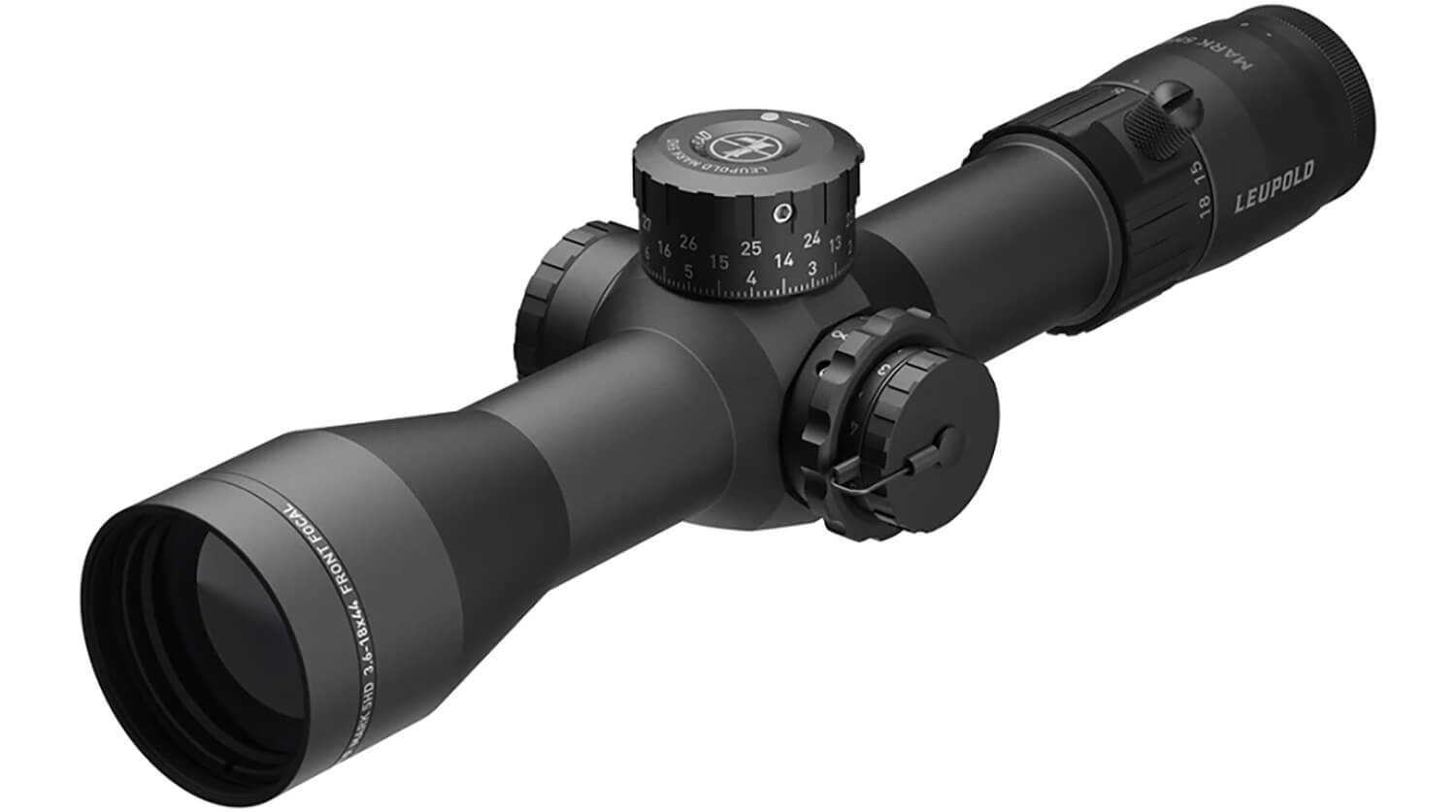 Leupold 173301 Mark 5HD Matte Black 3.6-18x44mm 35mm Tube Illuminated FFP TRM Reticle - Image 2
