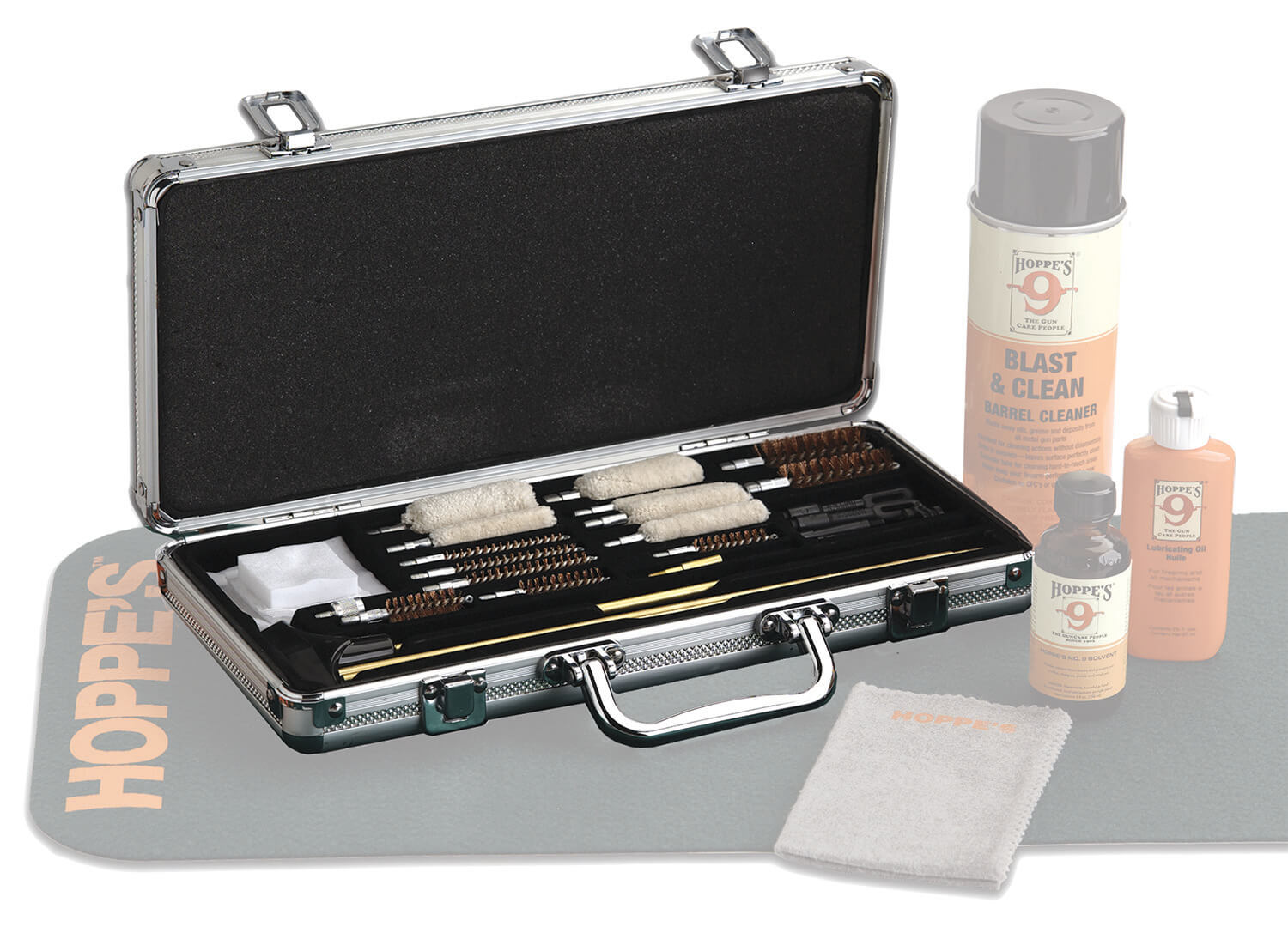 Hoppe's UAC102 Deluxe Accessory Cleaning Kit Deluxe Multi-Caliber Rifles/ Shotguns/ Pistols - Image 2