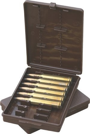 MTM Case-Gard W9LM70 Ammo Wallet Rifle Multi-Caliber 9rd Brown Polymer