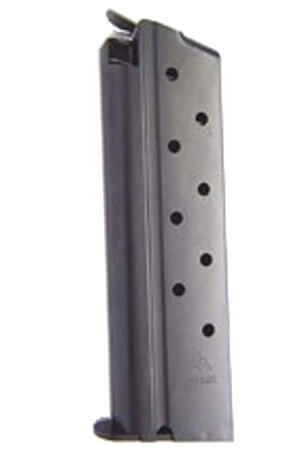 Mec-Gar MGCGOV10B Standard Blued Detachable 8rd 10mm Auto for 1911 Government