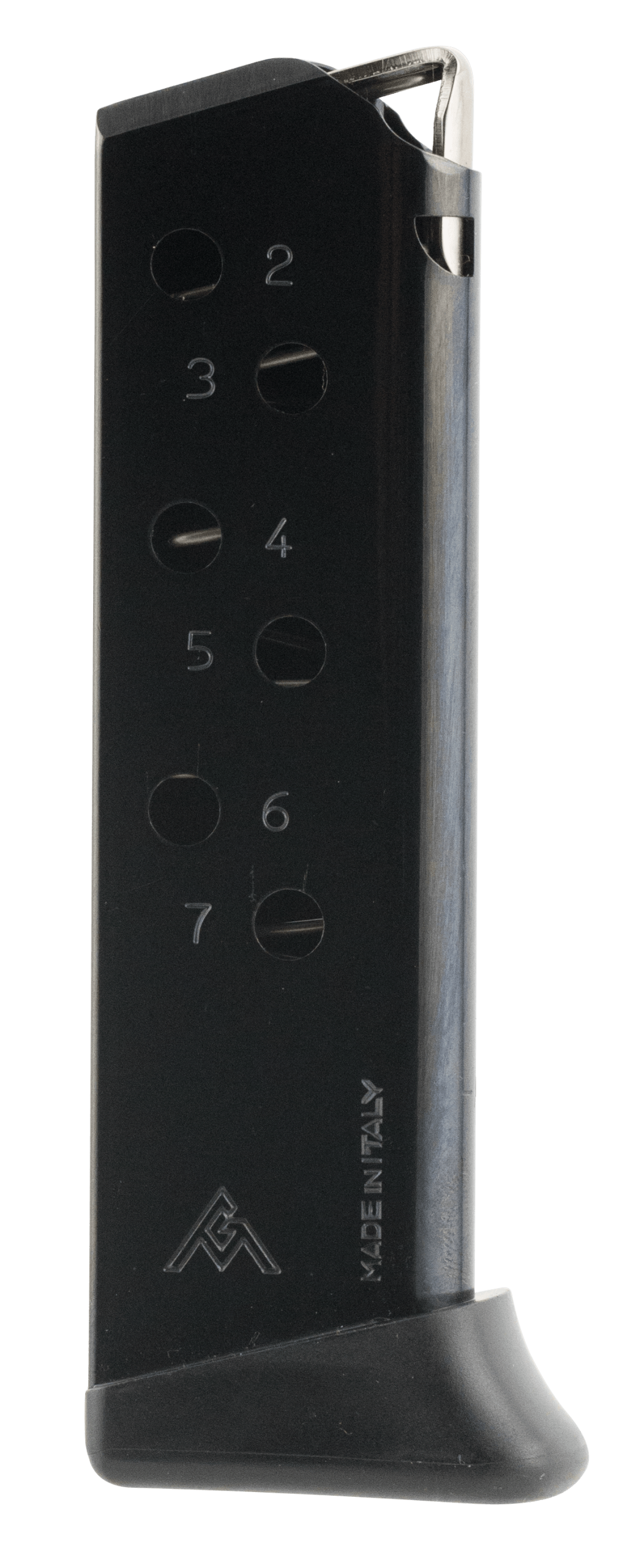 Mec-Gar MGWPPKSFRB Standard Blued Detachable w/ Finger Rest 7rd 380 ACP for Walther PPK/S