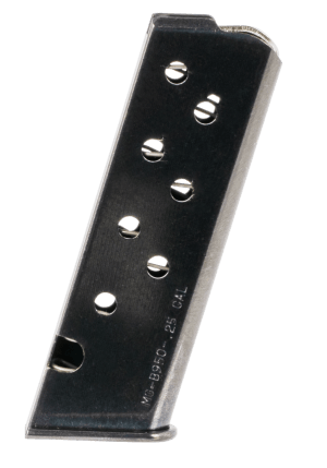 Mec-Gar MGPB95008 Beretta 8rd 25 ACP Fits Beretta 950 Jetfire  Blued Carbon Steel