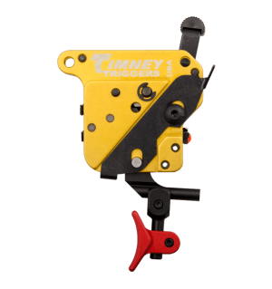 Timney Triggers 520CEA Calvin Elite Custom 8 oz Draw Weight & Black/Gold Finish for Remington 700 Right