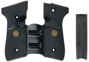 Pachmayr 02500 Signature Grip Wraparound Black Rubber with Backstrap & Finger Grooves for Beretta 92FS 96FS
