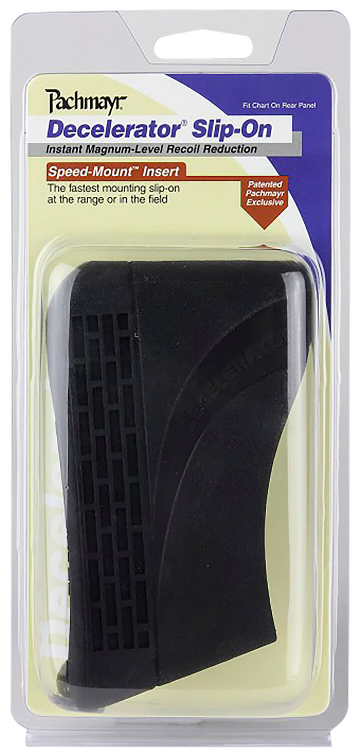 Pachmayr 04414 Decelerator Magnum Slip On Recoil Pad Small Black Rubber - Image 3