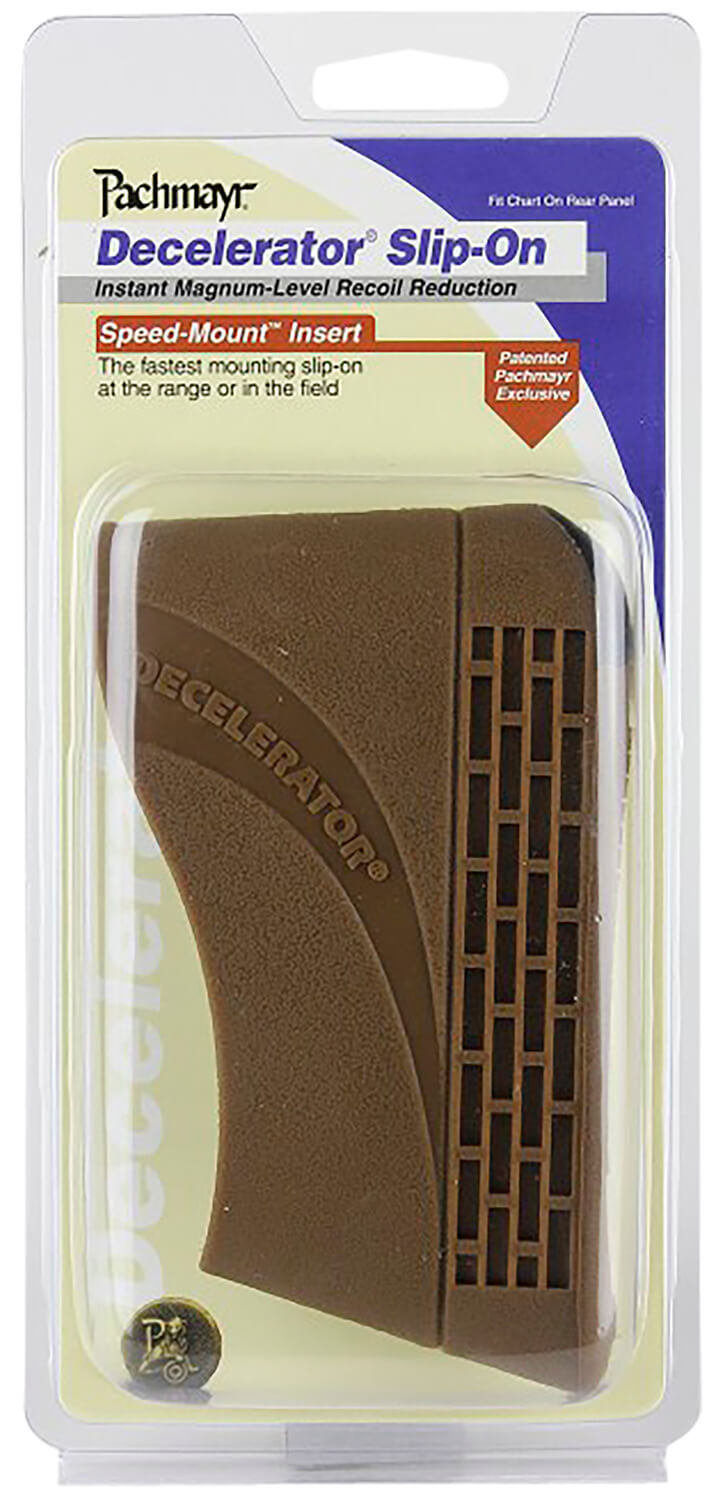Pachmayr 04417 Decelerator Magnum Slip On Recoil Pad Medium Brown Rubber - Image 3