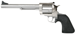 Magnum Research BFR45707 BFR Long Cylinder Large Frame 45-70 Gov 5 Shot 7.50" Brushed Stainless Steel Barrel Cylinder & Frame Black Hogue Rubber Grip Exposed Hammer