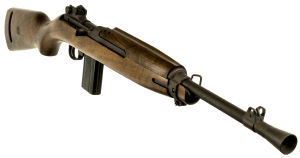 Inland MFG ILM170 M1 Jungle Carbine 30 Carbine 15+1 16.25" Threaded Barrel w/Conical Flash Hider Black Metal Finish Round Bolt Walnut Stock