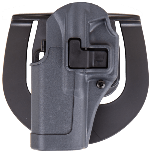 Blackhawk 413513BKL Serpa CQC Sportster OWB Size 13 Gun Metal Gray Polymer Paddle Compatible w/Glock 20/21/37/S&W M&P Left Hand