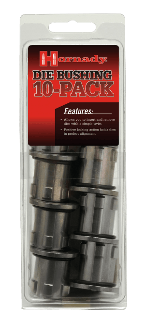 Hornady 044096 Lock-N-Load Die Bushing Metal Works With Hornady Lock N Load AP Press 10 Pack