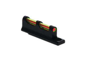 TruGlo TG950XD Truā¢Bead Universal Shotgun Sights Black | Green with Red Center Fiber Optic Front Sight | Green Fiber Optic Rear Sight