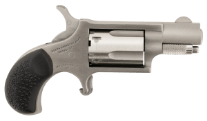 North American Arms 22LRGRCHS Mini-Revolver Carry Combo 22 LR 5 rd 1.13" Barrel  Stainless Steel Barrel/Cylinder/Frame  Black Rubber Grip  Includes Exclusive Holster Package