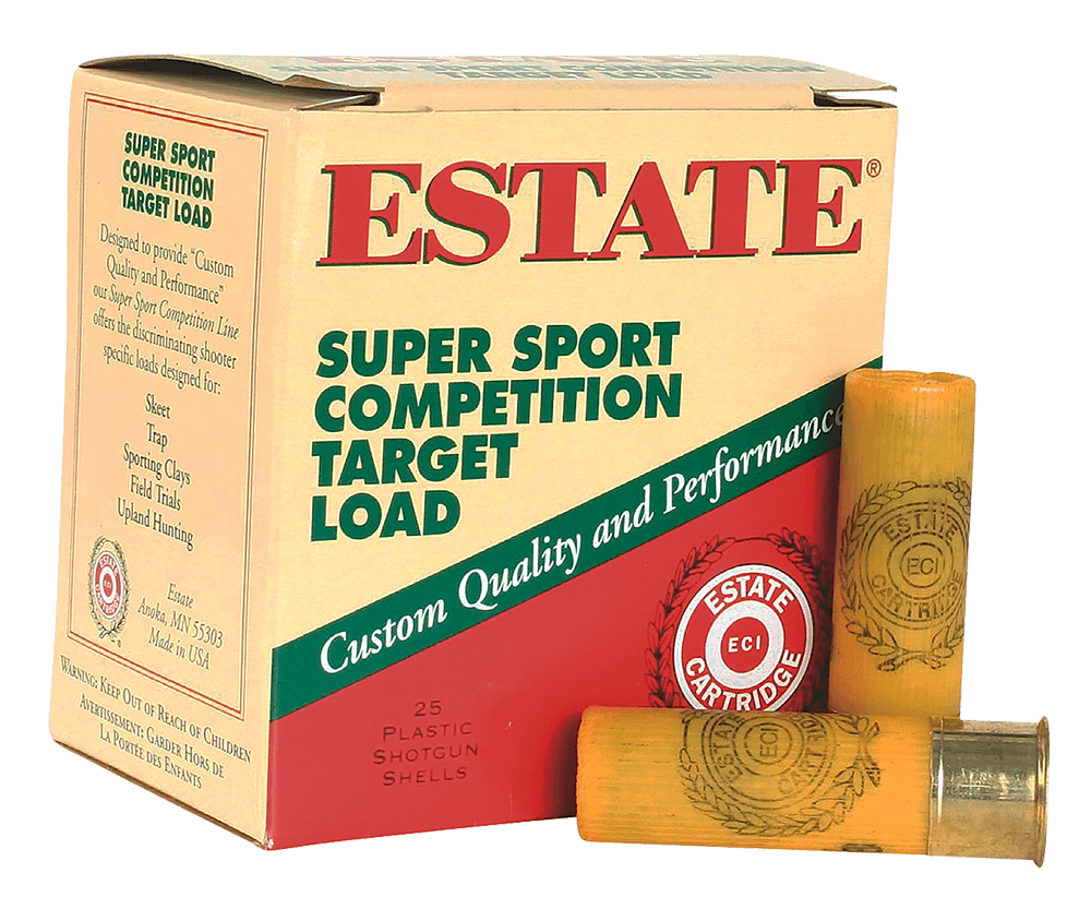 Estate Cartridge SS2075 Super Sport Competition Target 20Gauge 2.75" 7/8oz 7.5Shot 25rd Box