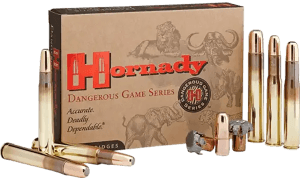 Hornady 82661 Dangerous Game 416Rigby 400gr DGX Bonded 20rd Box/6 Case