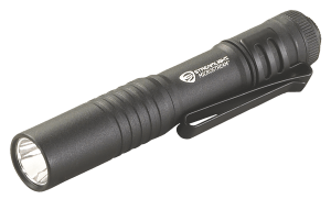 Streamlight 66318 MicroStream Pocket Light  Black Anodized 45 Lumens White C4 LED