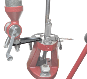 Hornady 399694 Iron Press Powder Measure Bracket Silver Metal Works With Hornady Iron Press