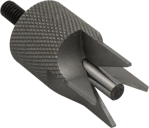 Hornady 050173 Lock-N-Load 4-Blade Outside Diameter Deburring Tool Silver Steel