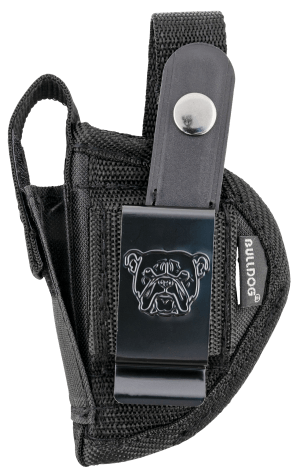 Bulldog FSN11 Extreme  OWB Black Nylon Belt Loop/Clip Fits Taurus Public Defender Ambidextrous