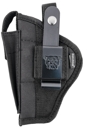 Bulldog FSN7 Extreme OWB Black Nylon Belt Loop/Clip Fits S&W M&P/2-4" Standard Auto/Glock 19 Ambidextrous