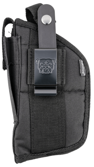 Bulldog FSN19 Extreme  OWB Black Nylon Belt Loop/Clip Fits Auto w/Laser or Light Fits 2-5" Barrel Ambidextrous