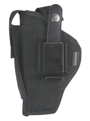 Bulldog FSN30 Extreme OWB Black Nylon Belt Loop/Clip Fits Compact 3-3.5" Fits 3-4" Barrel Ambidextrous