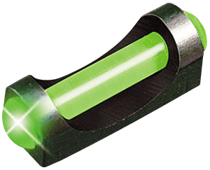 TruGlo TG948EG Fatā¢Bead Black | Green Fiber Optic Front Sight 3mm Threads