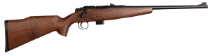 Crickett KSA20411 Model 722 Sporter Compact Youth 22 LR 7+1 16.25" Blued Barrel & Receiver  Fixed Front/Adjustable Rear Sights  Walnut Stock w/13.5" LOP  Rebounding Firing Pin Safety