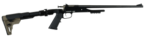 Crickett KSA2180 Precision  22 LR 1 rd 16.13" Blued Steel Barrel  Blued Steel w/Picatinny Rail Receiver  Black Adjustable Stock