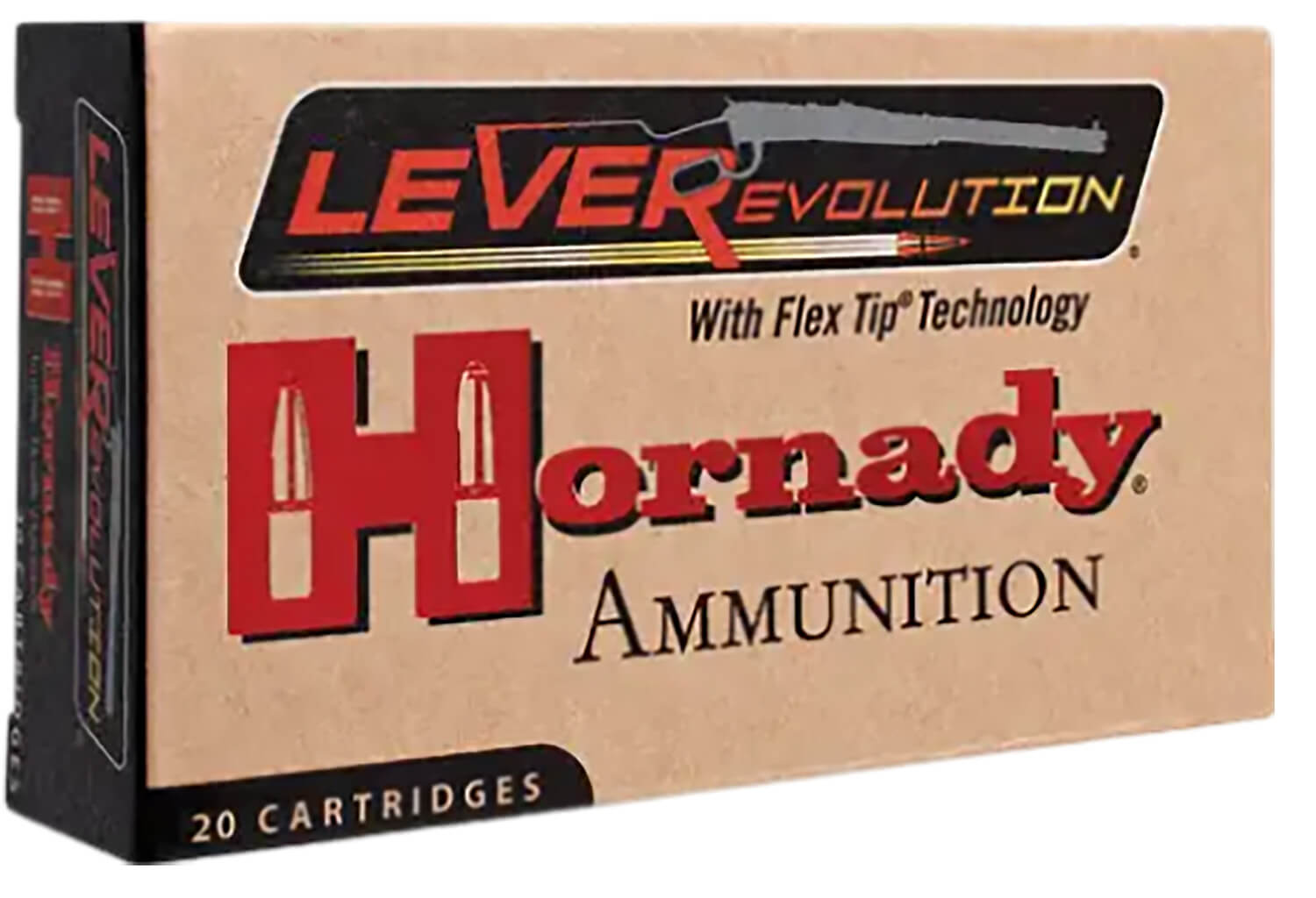 Hornady 82732 LEVERevolution 32WinSpecial 165gr Flex Tip eXpanding 20rd Box - Image 2