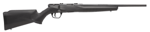 Savage Arms 70814 B17 Compact Bolt Action 17 HMR Caliber with 10+1 Capacity 18" Barrel Matte Blued Metal Finish & Matte Black Synthetic Stock Right Hand