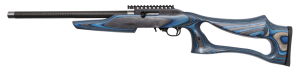 Magnum Research SSEB22G Magnum Lite SwitchBolt Full Size 22 LR 10+1 17" Black Anodized Carbon Steel/Threaded Barrel  Black w/Integral Scope Base Receiver/ Blue Fixed Thumbhole Stock  Right Hand