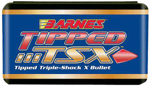 Barnes Bullets 30298 Tipped TSX 7mm 120gr Boat Tail 50/Box