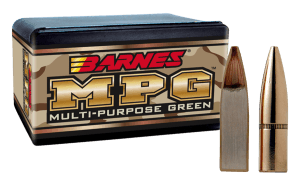 Barnes Bullets 30195 MPG 223Rem 55gr Multi Purpose Green 100/Box
