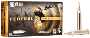 Federal P300WTT1 Premium 300WinMag 180gr Trophy Bonded Tip 20rd Box
