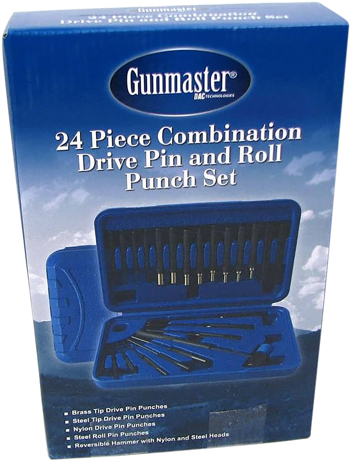 DAC GMPUNCH24 Drive Pin & Roll Punch Set Universal 24 Pieces - Image 3