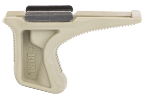 BCM KAG1913FDE BCMGunfighter Kinesthetic Angled Grip Made of Polymer With Flat Dark Earth Textured Finish for Picatinny Rail