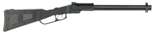 Chiappa Firearms 500182 M6  22 Mag/12 Gauge 1+1 18.50" Blued Steel Barrel  Folding Break Open  Receiver Mounted Quad Picatinny Forend  Black Skeletonized Stock w/PPS Foam Inserts  Double Trigger System Includes Modified Choke