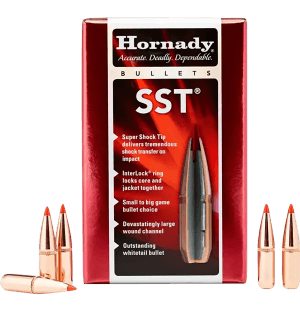 Hornady 33102 SST 338 Cal .338 200 gr Super Shock Tip 100rd Box/ 15 Case
