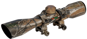 TruGlo TG8504CD Compact Realtree APG 4x 32mm 1" Tube Diamond Reticle w/Rings