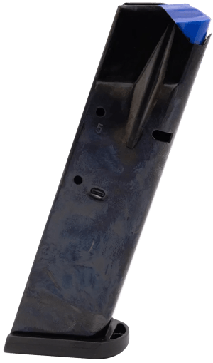 Mec-Gar MGCZ7510B Standard 10rd 9mm Luger Fits CZ75B/CZ Shadow 2/75 SP-01/Shadow/85B Blued Carbon Steel