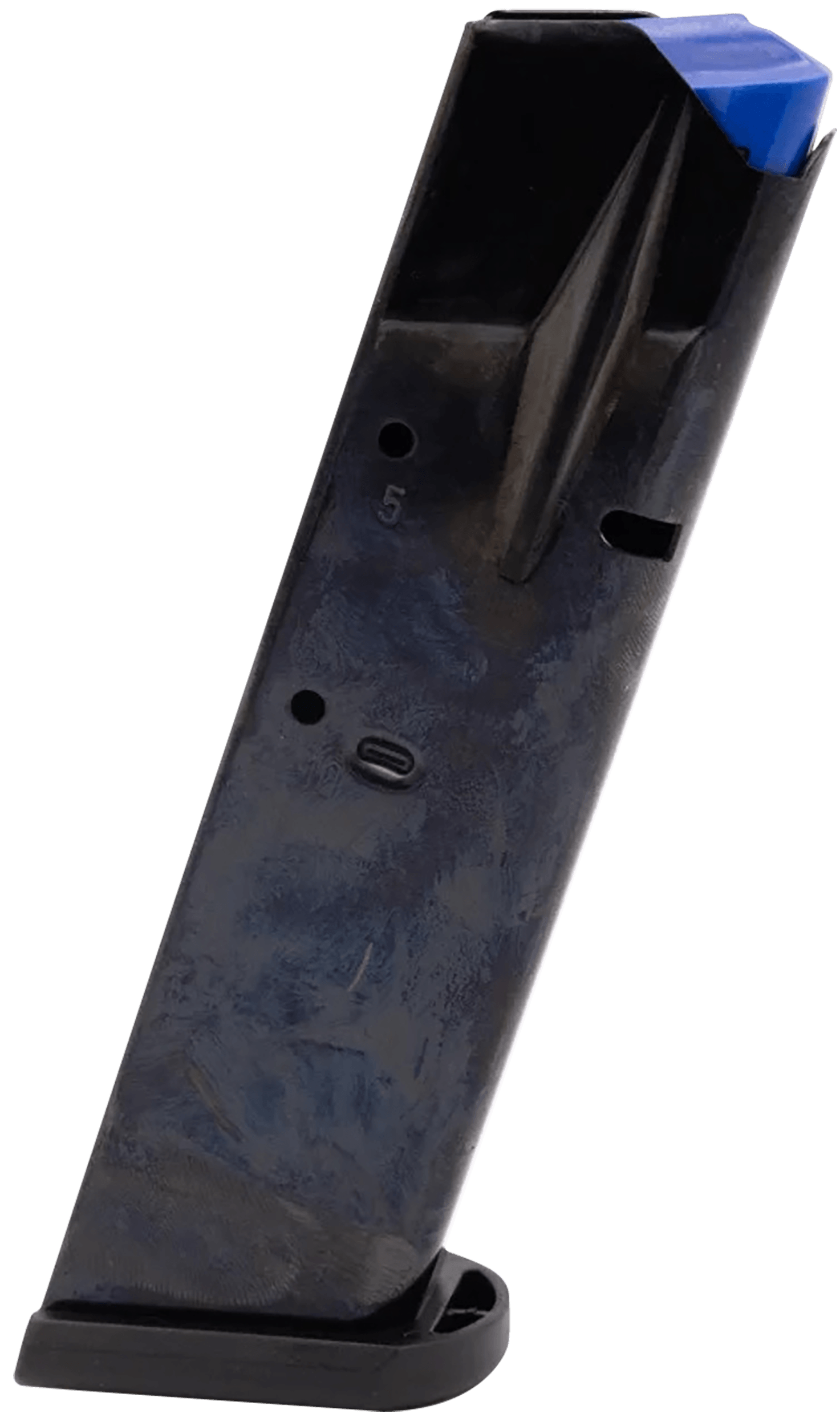 Mec-Gar MGCZ7510B Standard 10rd 9mm Luger Fits CZ75B/CZ Shadow 2/75 SP-01/Shadow/85B Blued Carbon Steel